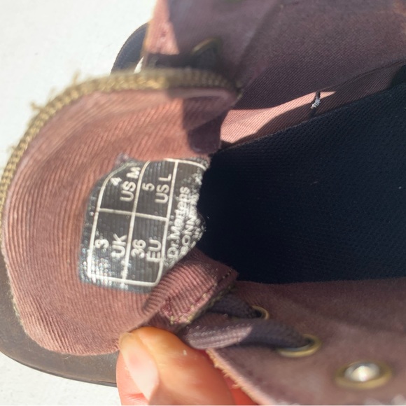 Doc marten Bonny canvas/leather boots. - Picture 5 of 5
